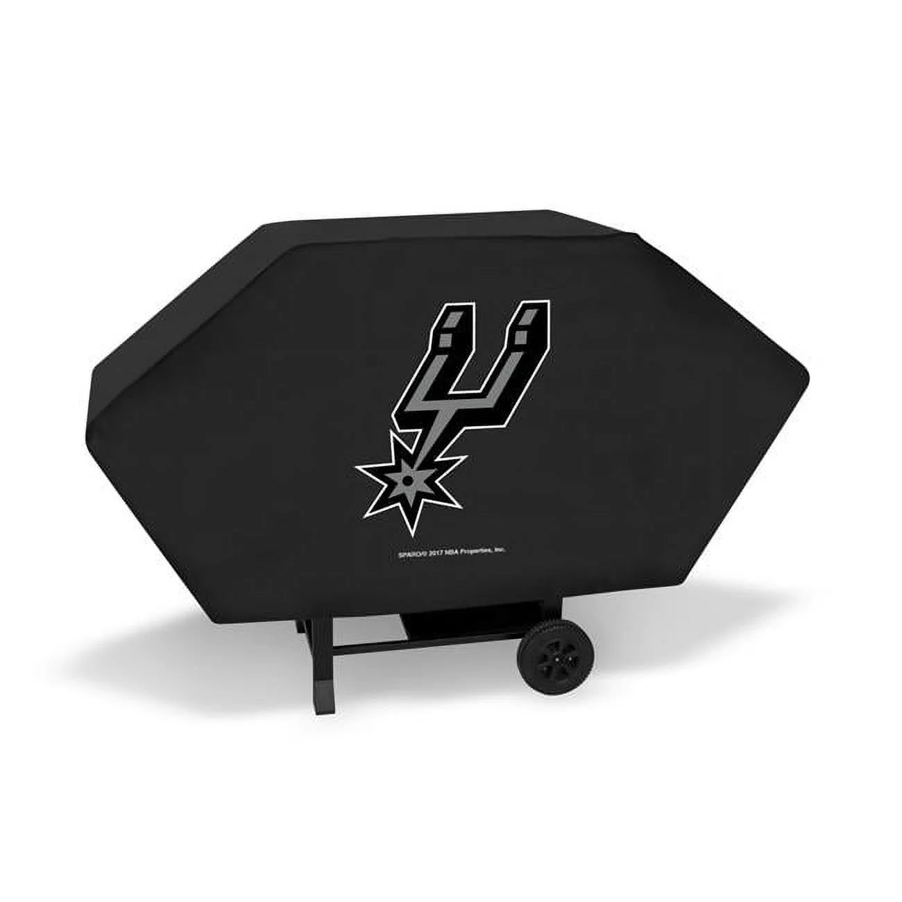 Sparo BCE91001 NBA San Antonio Spurs Executive Grill Cover, Black