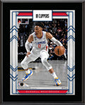 Russell Westbrook Los Angeles Clippers 10.5 x 13 Sublimated Player Plaque