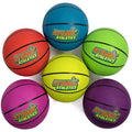 Brybelly  6 Regulation Size Neon Basketballs - Multi - 9.5in.