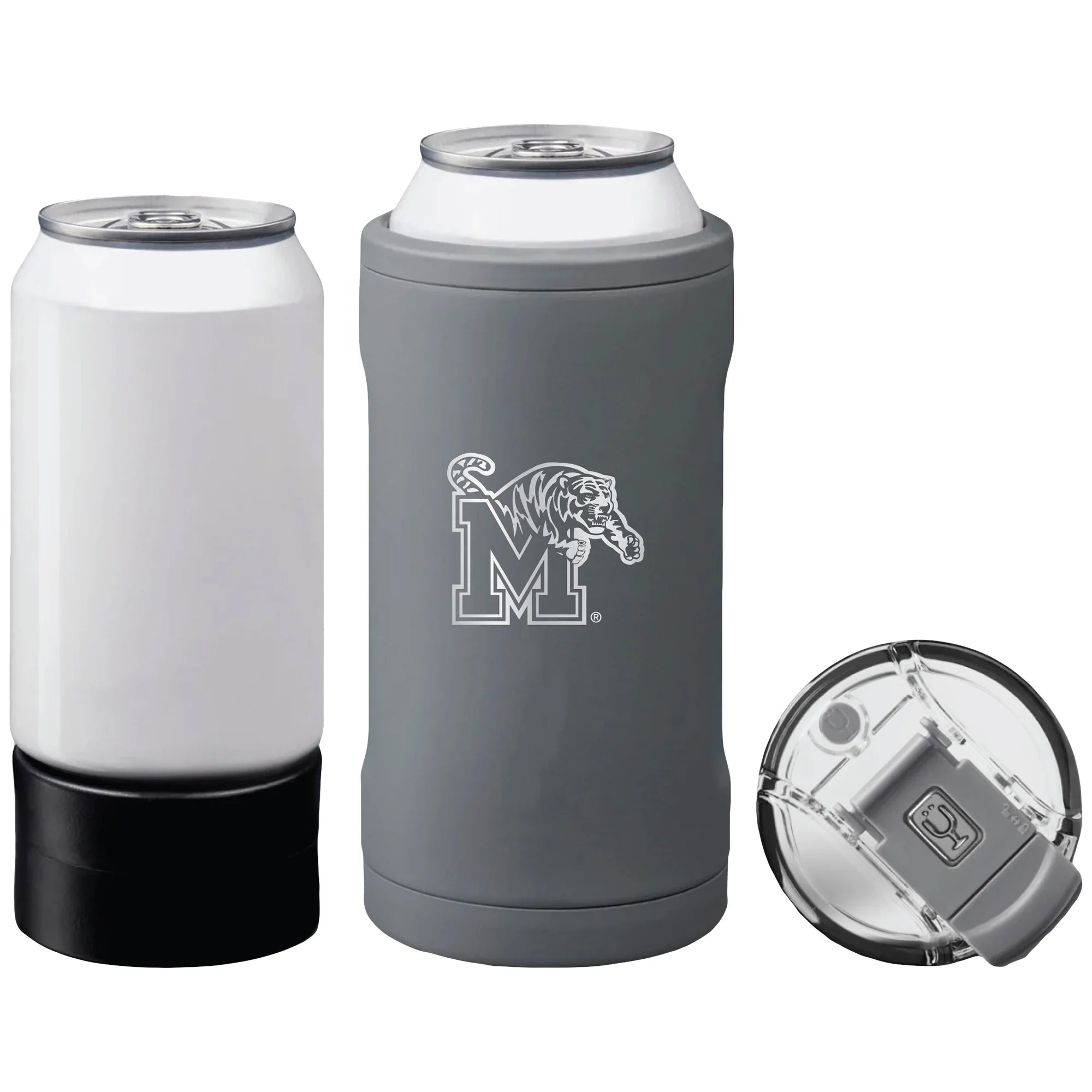 BruMate  Memphis Tigers Primary Logo Hopsulator Trio Can Cooler