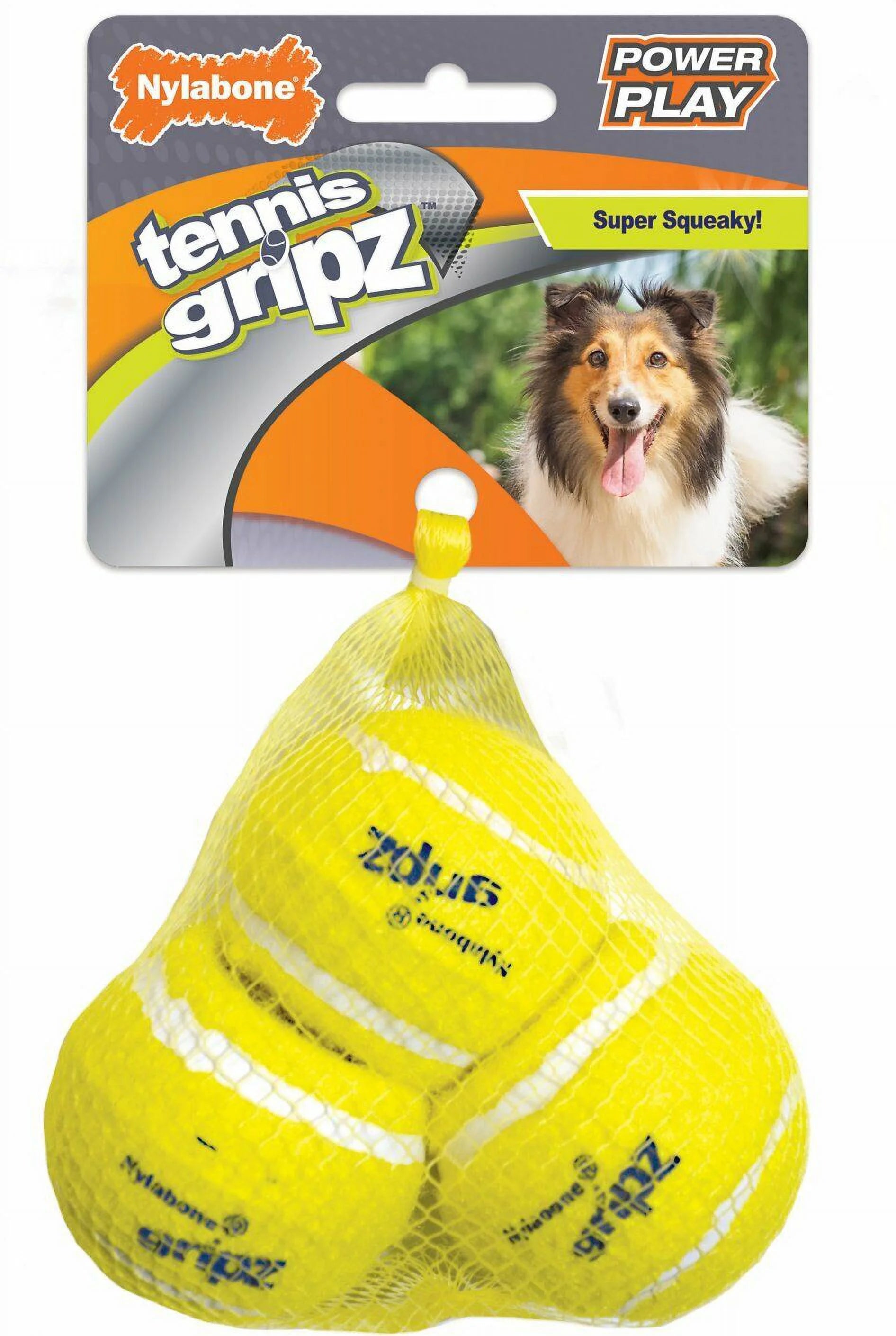 Power Play Tennis Ball Gripz Medium, 3 ct