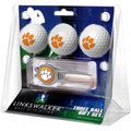 Clemson 3 Ball Gift Pack With Kool Tool