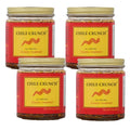 Chile Crunch-A Crunchy All Natural Spicy Condiment Original Flavor - 4 Pack