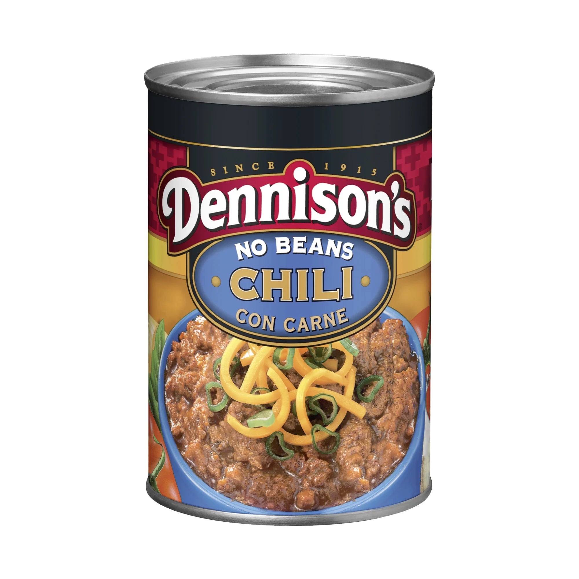 Dennison's No Beans Chili Con Carne, Canned Chili, 15 oz