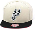 Men's Mitchell & Ness Light Grey/Black NBA San Antonio Spurs Easter Snapback - OSFA