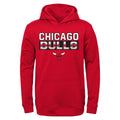 Chicago Bulls Boys 4-18 LS Fleece Hoodie 9K2BXBDGW XS4/5