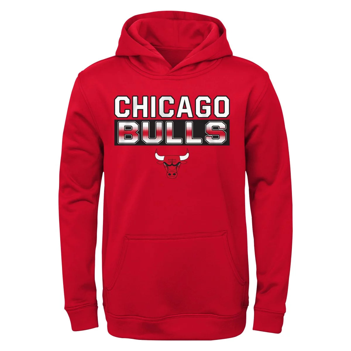 Chicago Bulls Boys 4-18 LS Fleece Hoodie 9K2BXBDGW XS4/5