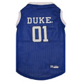 Pets First NCAA Duke Blue Devils Basketball Mesh Jersey - Licensed, Brand NEW, 5 Collegiate Teams in 6 sizes