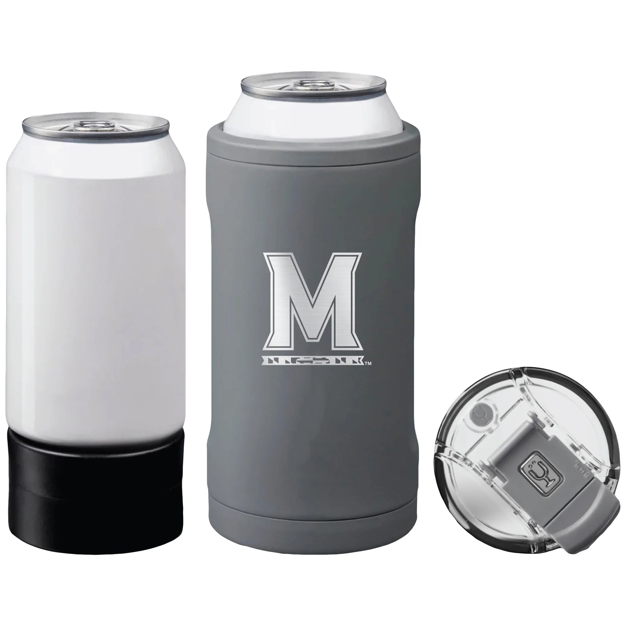 BruMate  Maryland Terrapins Primary Logo Hopsulator Trio Can Cooler
