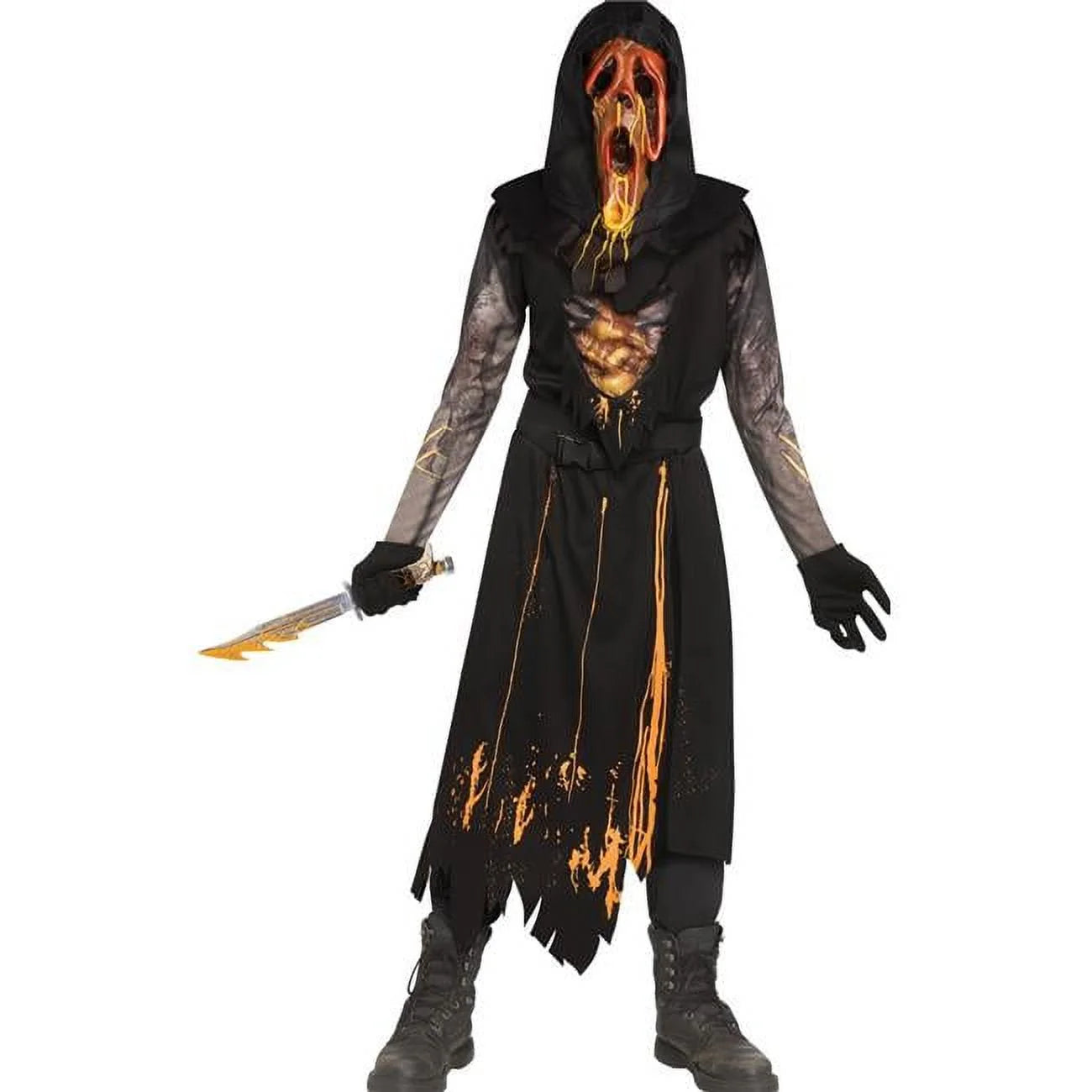 Scorched Dead by Daylight Ghost Face Child Costume, Medium 8-10