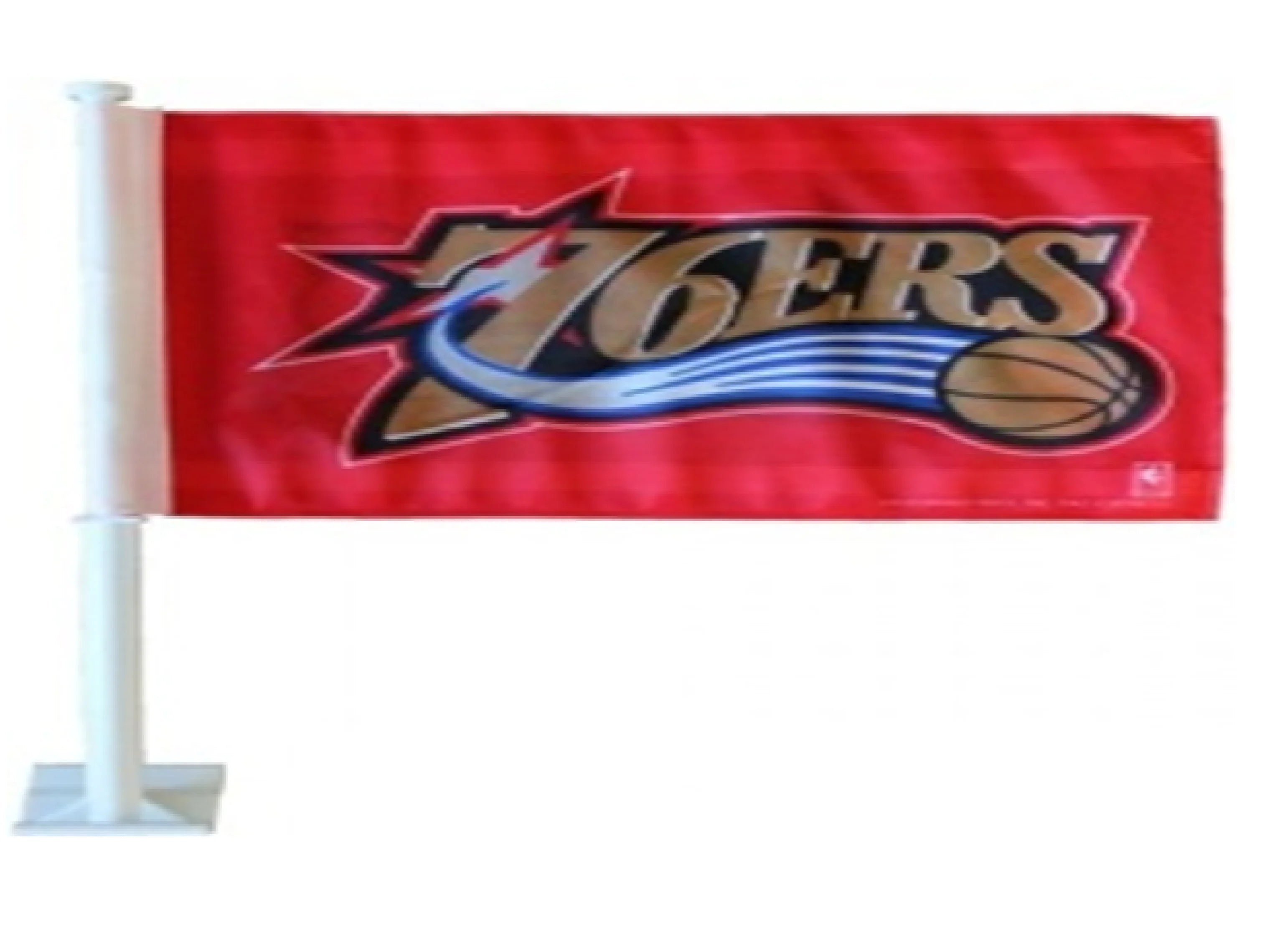 RICO NBA PHILADELPHIA - 76ERS 2 PLY Double Sided Heavy Duty Car Flag