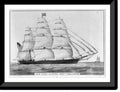 Historic Framed Print, New York clipper ship Challenge, 17-7/8 x 21-7/8