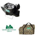 Green Mountain Grill Davy Crockett Cover & Camo Tote Combo