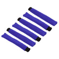 Unique Bargains Anti Skid Sweatband Nylon Racket Towel Grip Tennis Racquet Overgrip 6 Pack
