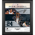 Devin Vassell San Antonio Spurs Framed 15 x 17 Stitched Stars Collage