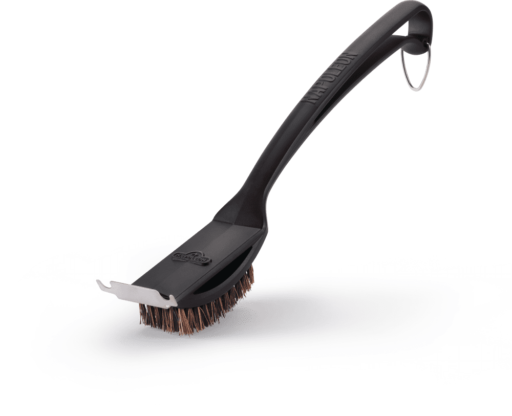Napoleon Natural Fiber Grill Brush With Grid Scraper