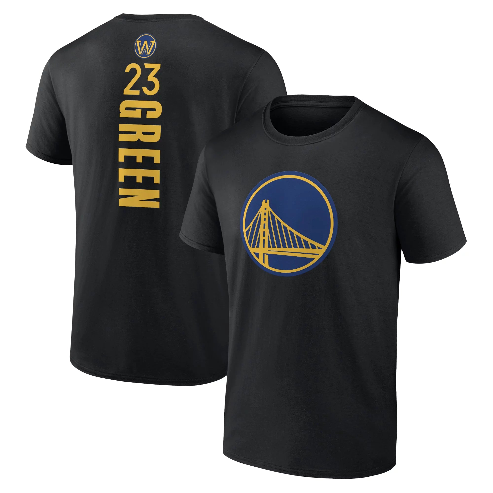 Men's Fanatics Branded Draymond Green Black Golden State Warriors Playmaker Name & Number T-Shirt