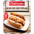 Chef-mate Hot Dog Chili Sauce with Meat, 108 Oz Can