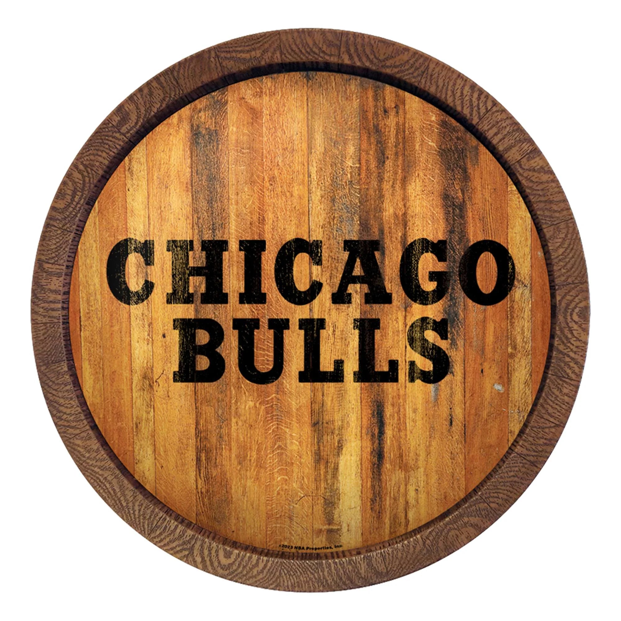 Chicago Bulls: Logo - Faux Barrel Top Sign