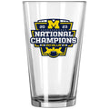 Michigan 2023 CFP National Champions 16oz Pint Glass
