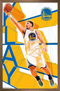 NBA Golden State Warriors - Klay Thompson 17 Wall Poster, 22.375 x 34, Framed