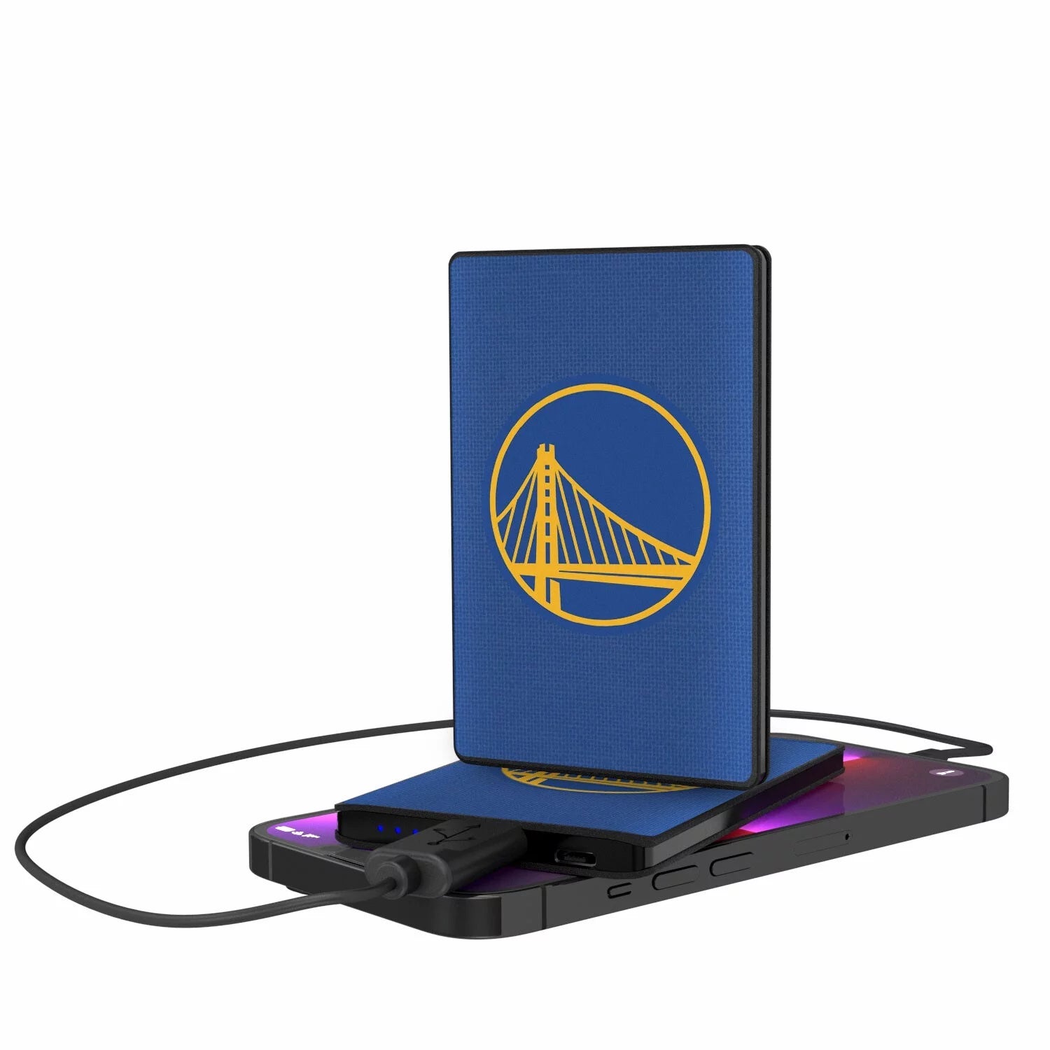 Golden State Warriors Solid Design 2500mAh Credit Card Powerbank