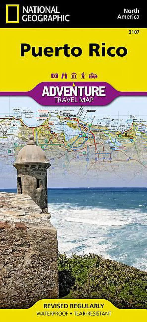 National Geographic Adventure Map: Puerto Rico Map (Other)