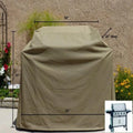Covered Living Outdoor Built-In Side Burner Cover Taupe 19.5Wx33.5D