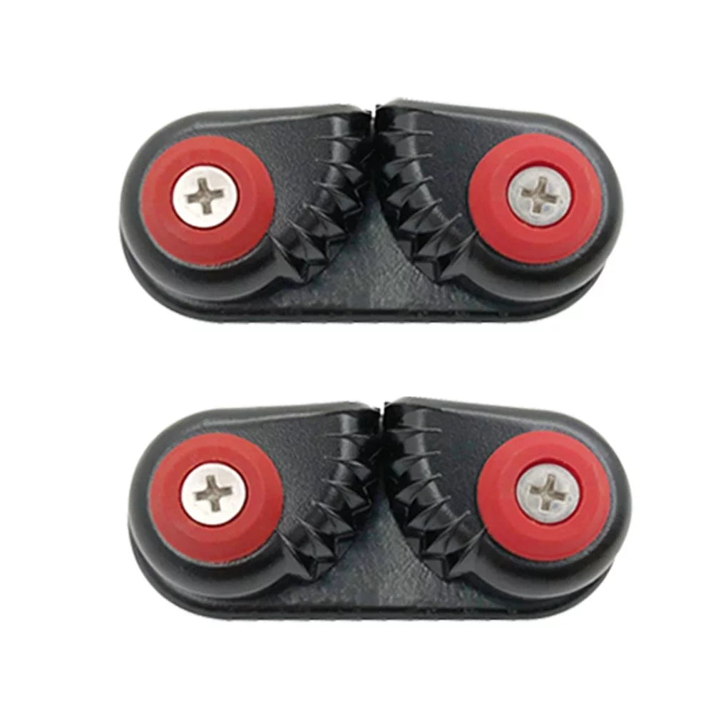 Andoer 2PCS Kayak Cam CleatAluminum Cleats for Boat, Canoe, and Sailing Dinghy