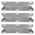 3-Pack BBQ Grill Heat Shield Plate Tent Replacement Parts for Sams 720-0584A - Compatible Barbeque Stainless Steel Flame Tamer, Guard, Deflector, Flavorizer Bar, Vaporizer Bar, Burner Cover 15
