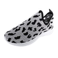 VBARHMQRT Female Barefoot Shoes Women Wide Toe Ladies Fashion Breathable Color Matching Knitted Mesh Flat Bottomed Casual Sports Shoes Gym Sneakers for Women Summer Shoes for Women Heels Closed Toe